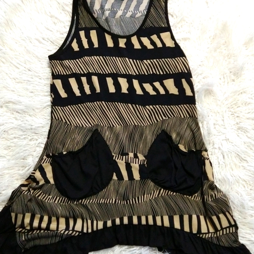 Aster Animal Tribal Print Top